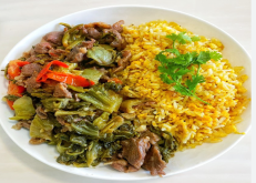 Cơm Chiên Dưa Bò