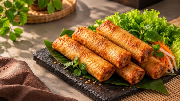 cách làm chả giò chay