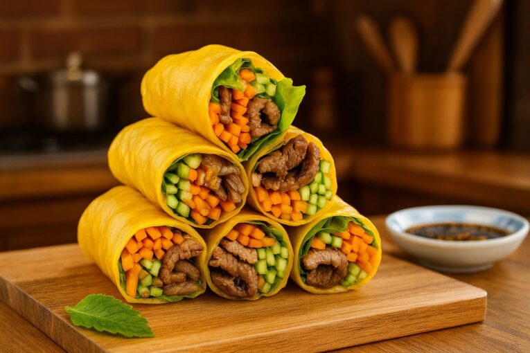 cách làm chả giò thịt bò