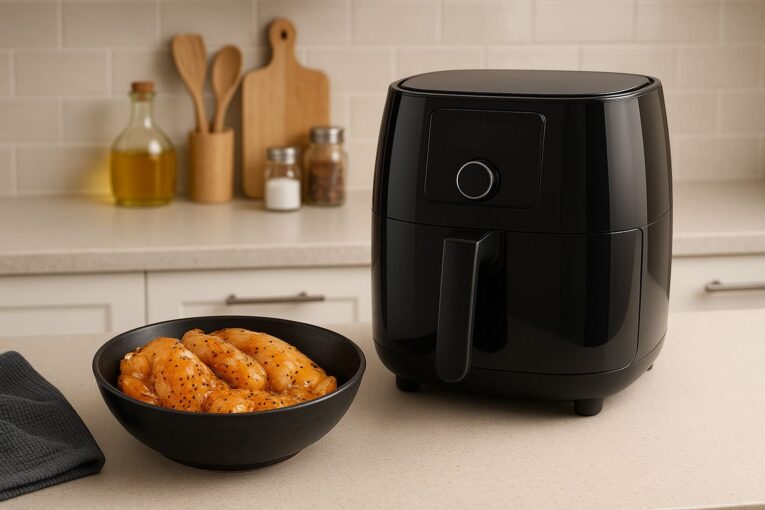 cách nướng thịt bằng nồi chiên không dầu