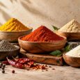 các loại gia vị dạng bột